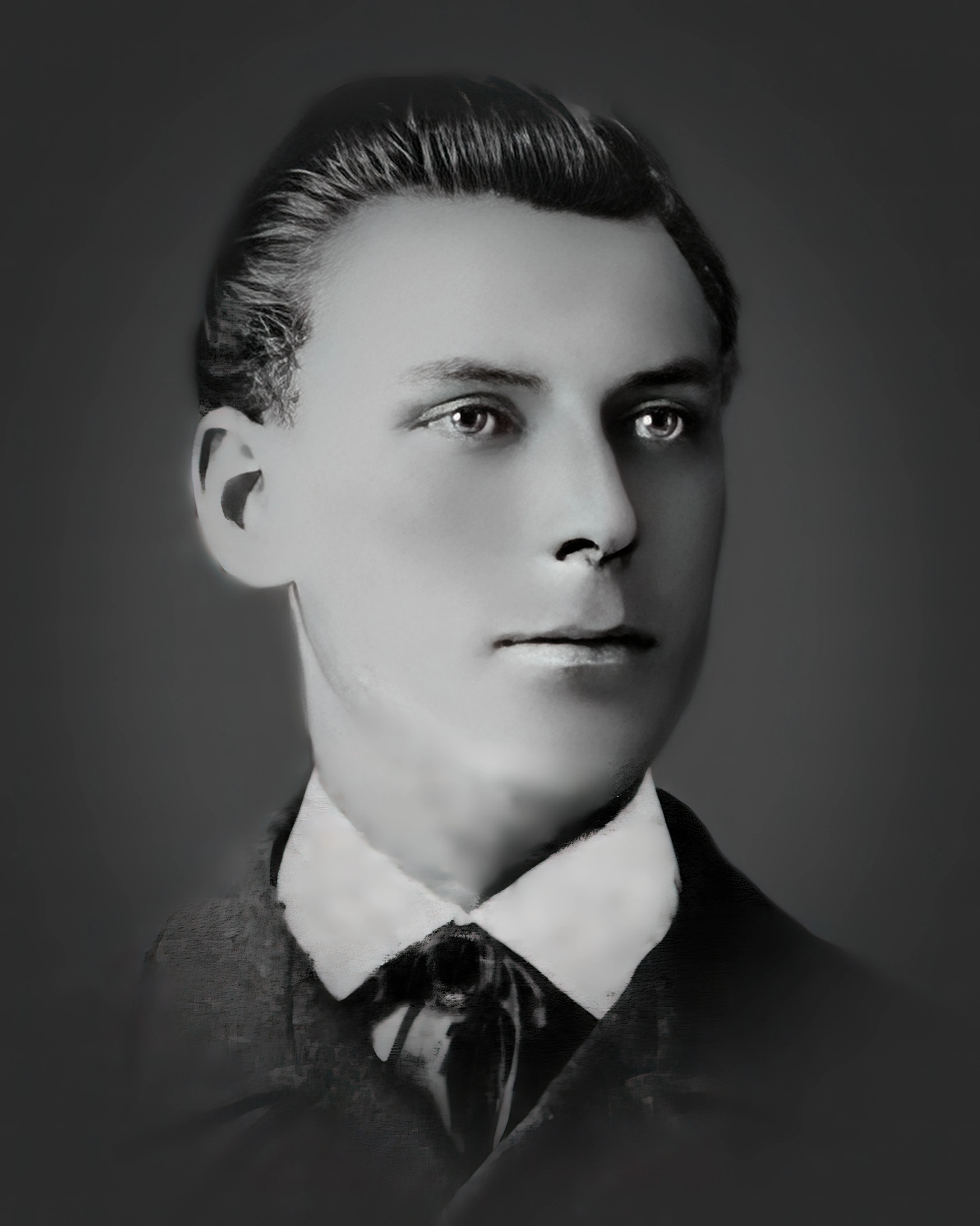 An old photograph of a man at the age of 30