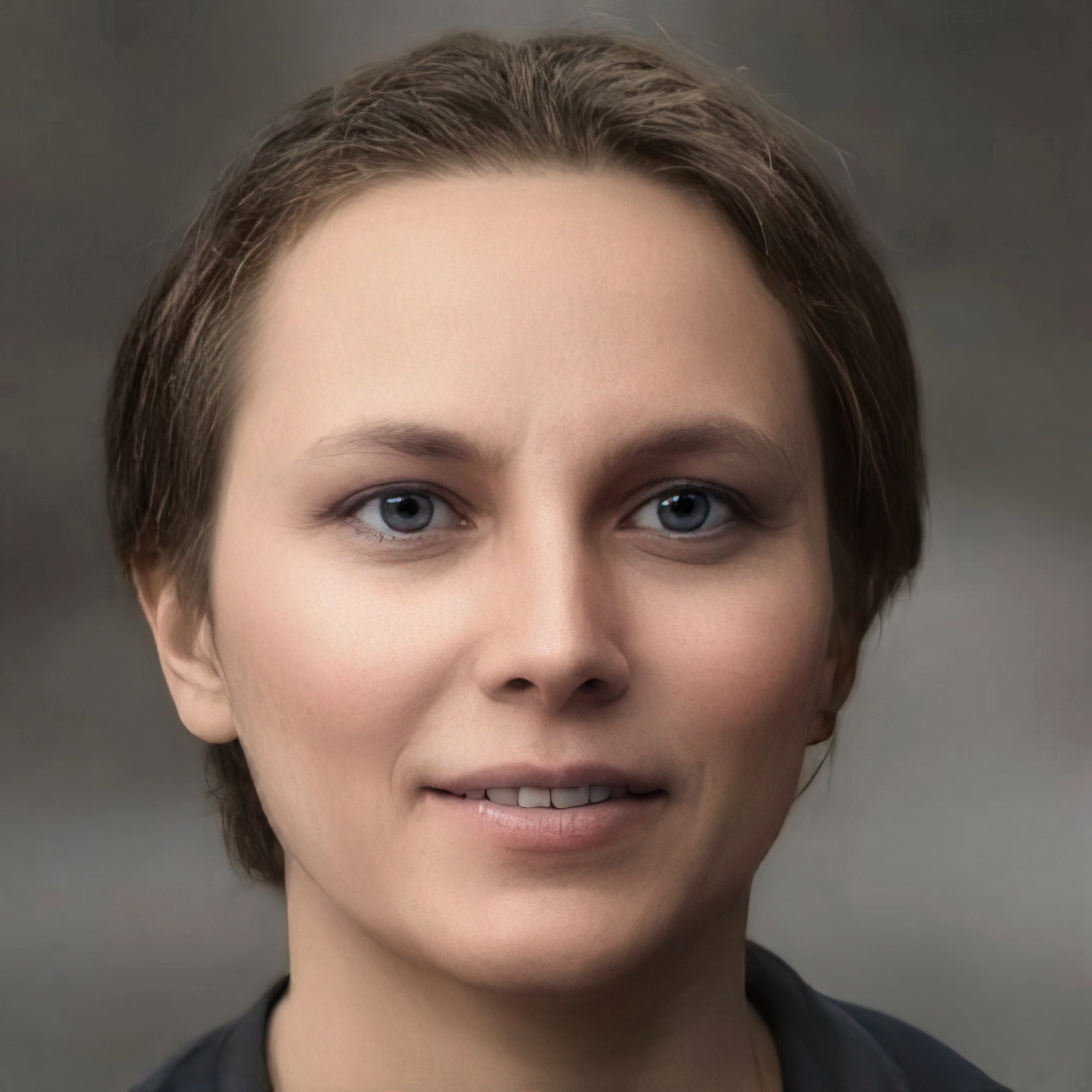 An imaginary portrait of Amanda Kutvonen made withe the assistance of AI based on the portraits of her relatives